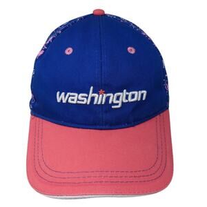 Washington Monti #22 Snapback Cap Multicolor One Size Adjustable Embroidered